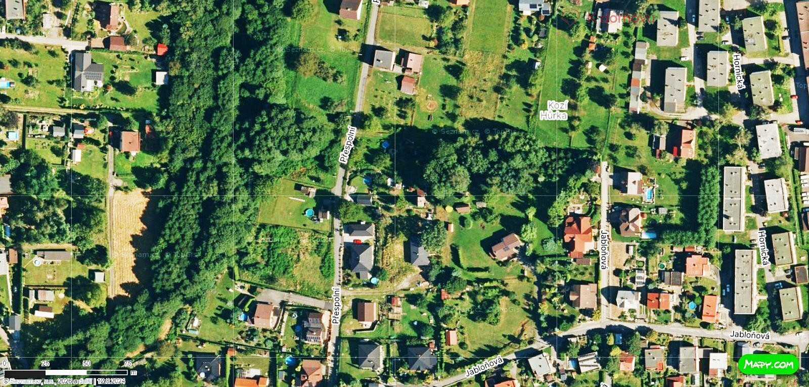 Prodej stavebního pozemku 849 m² – fotografie 2