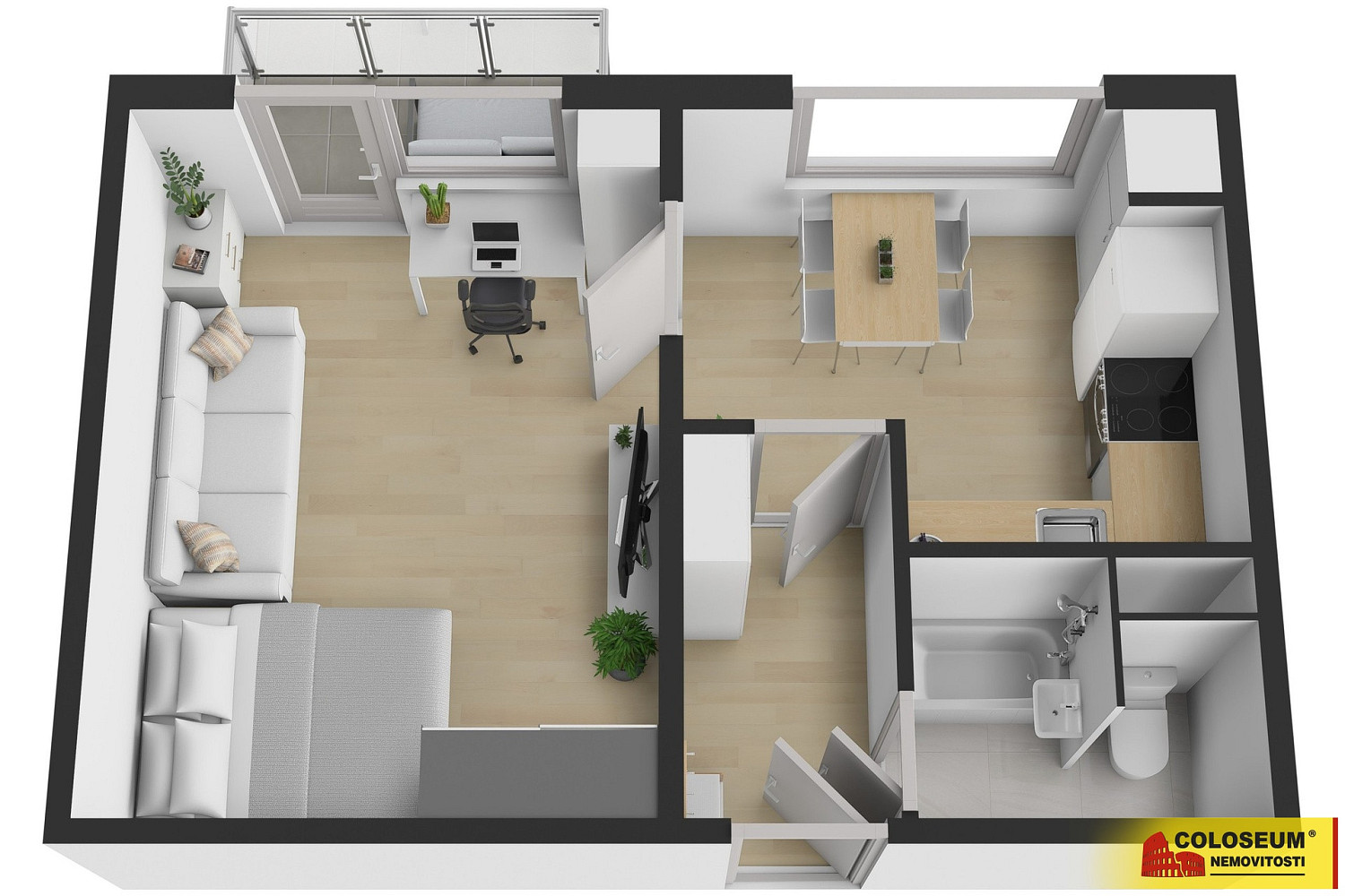 Prodej bytu 1+1 32 m² — photo 2