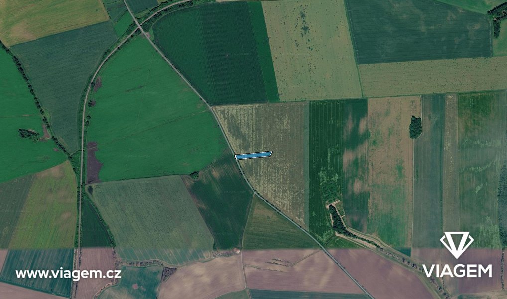 Prodej pole 352 m², Víceměřice – náhled fotky 3