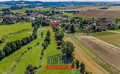 Prodej stavebního pozemku 3 983 m², Mysliboř, okres Jihlava