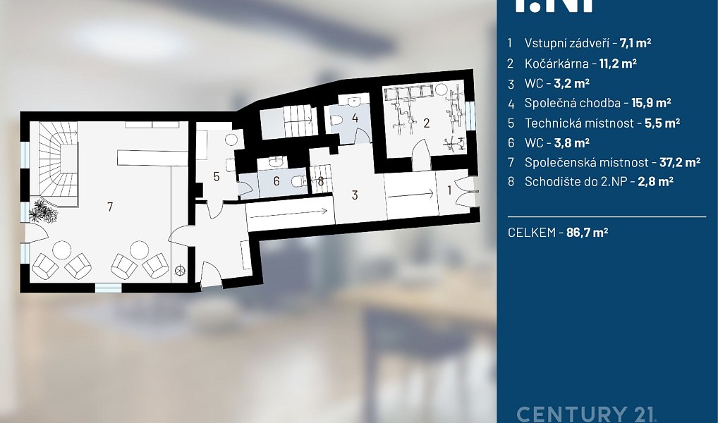 Prodej nájemního domu, činžáku 370 m², Slaný – náhled fotky 52