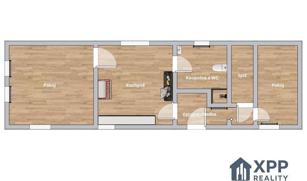 Prodej chaty/chalupy 78 m² s pozemkem 656 m², Těchobuz – náhled fotky 4