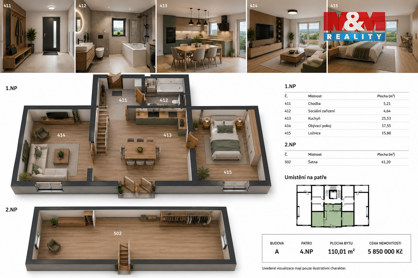 Prodej bytu 2+1 110 m² – fotografie 5