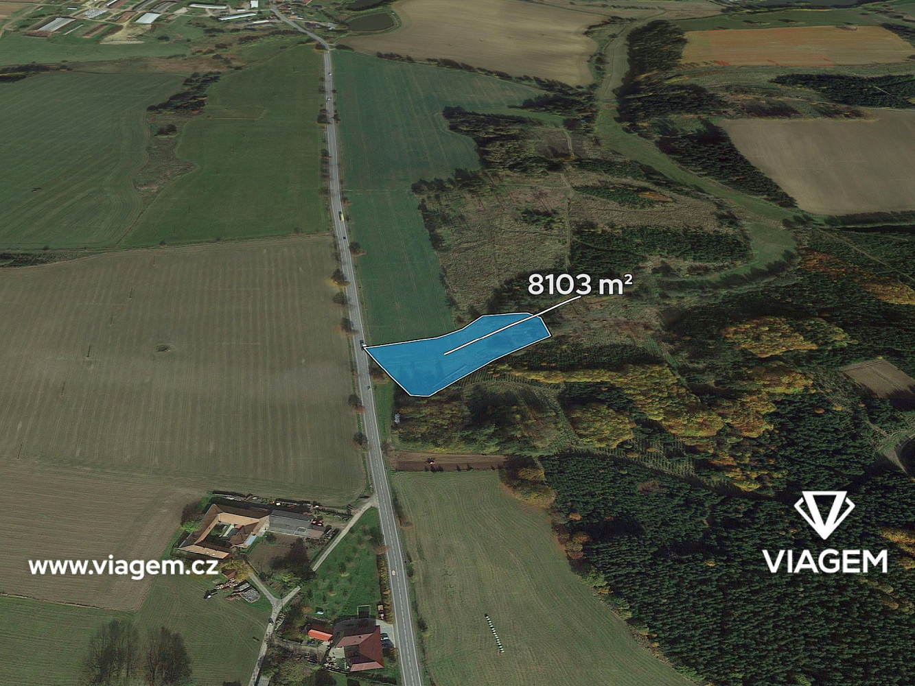 Prodej pole 900 m²