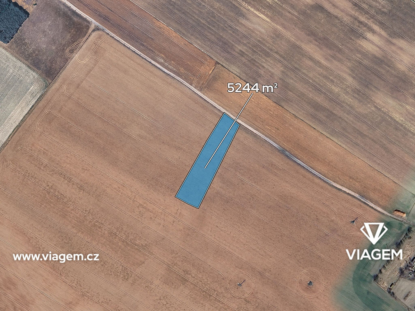 Prodej pole 5 244 m² – fotografie 2