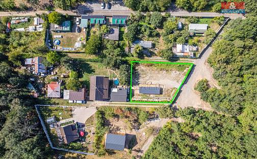 Prodej stavebního pozemku 828 m², Na Jitřence, Praha 4 - Komořany