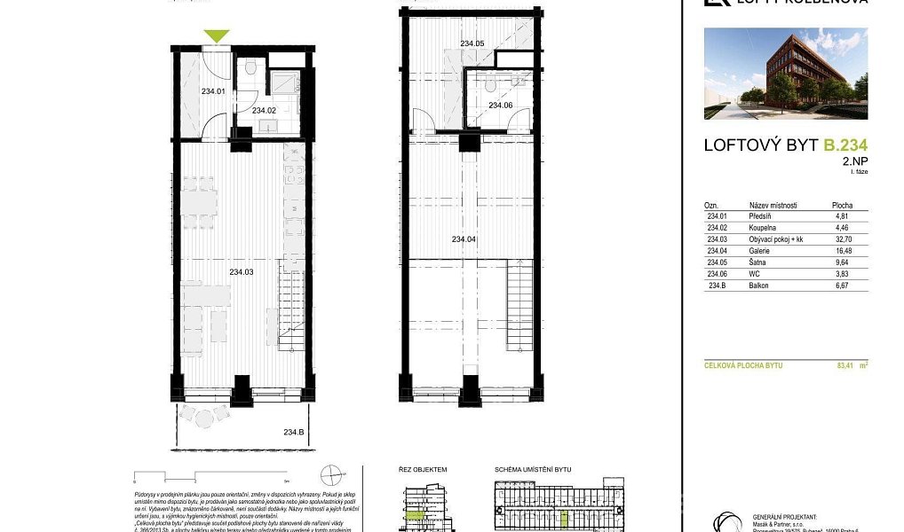Prodej bytu 2+kk 72 m², Praha – náhled fotky 7