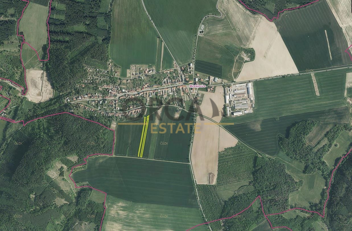 Prodej pole 2 336 m² – fotografie 2