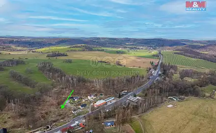Prodej stavebního pozemku 1 218 m², Petrovice, okres Ústí nad Labem