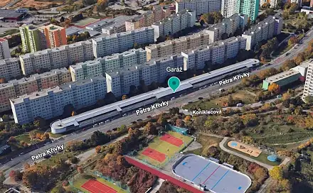 Prodej Garáže 16 m2, Petra Křivky, Brno - Nový Lískovec