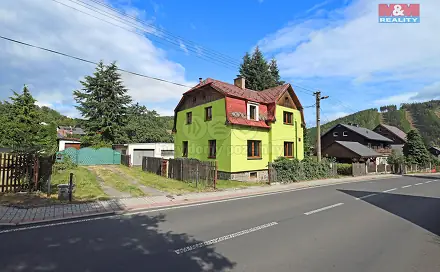 Prodej domu 200 m² s pozemkem 1 149 m², Merklín, okres Karlovy Vary