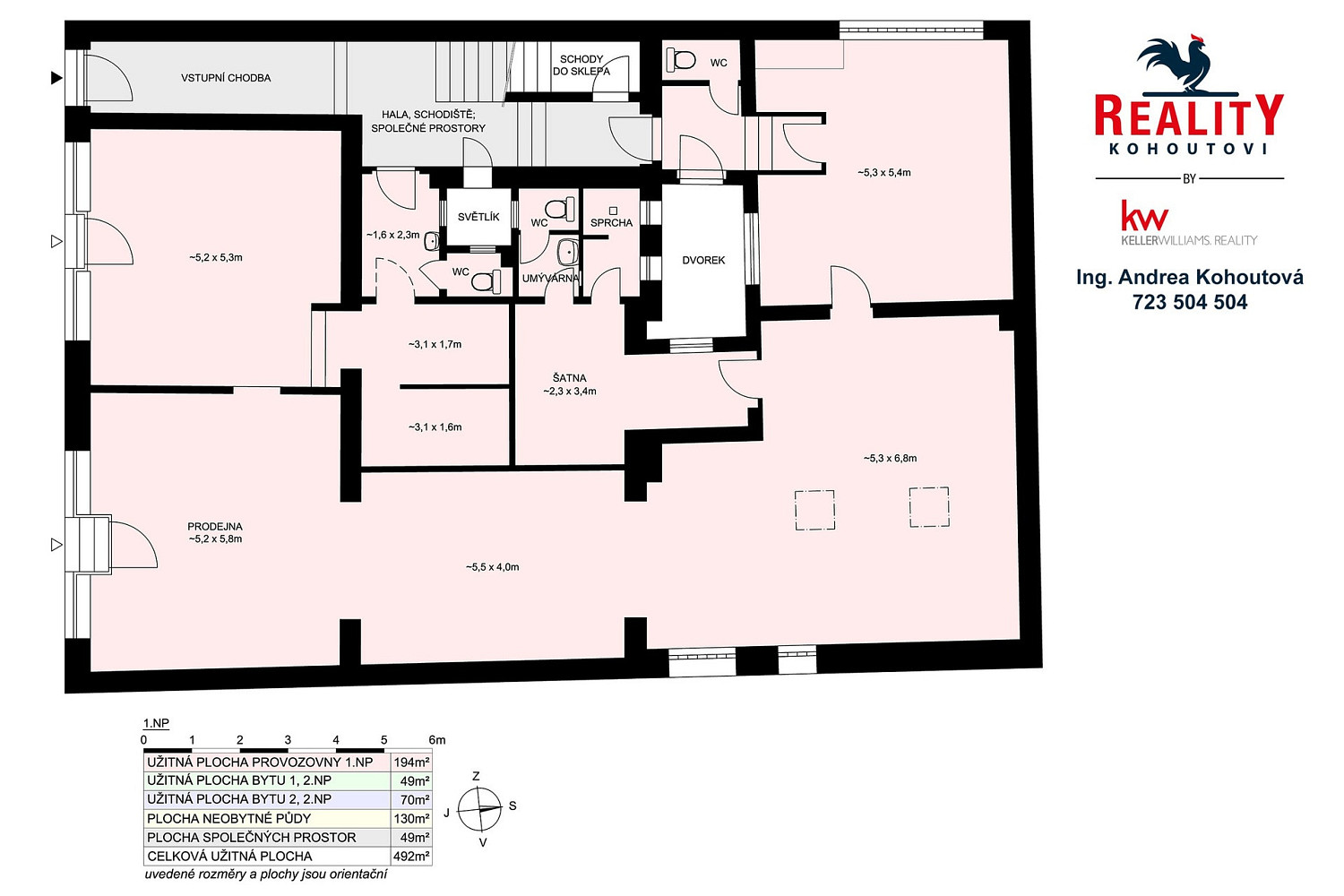 Prodej domu 492 m² s pozemkem 277 m² – pohled 3