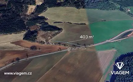 Prodej pole 403 m², Vidochov, okres Jičín