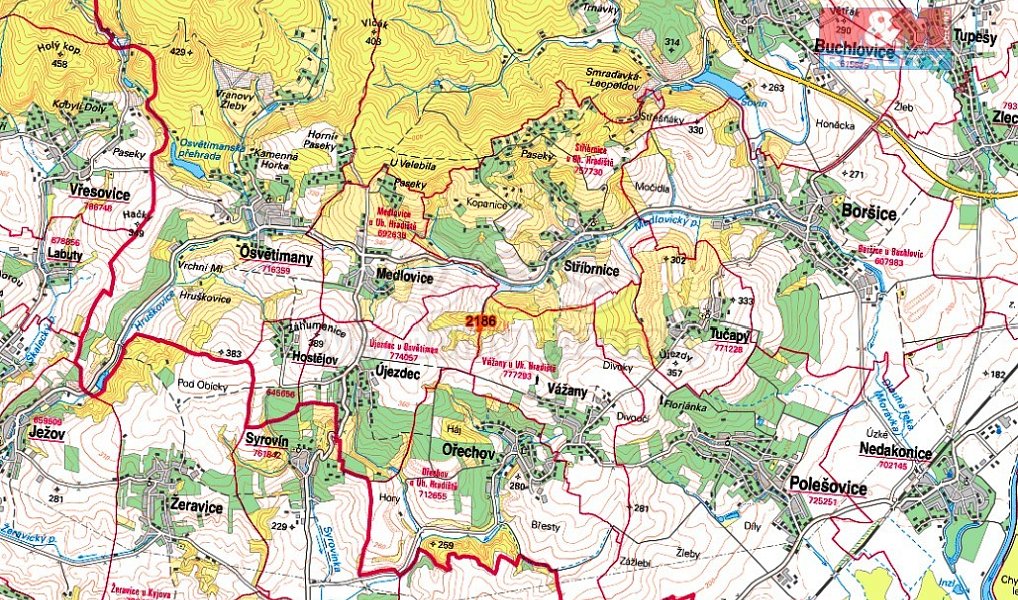 Prodej pozemku 5 685 m², Újezdec – náhled fotky 6