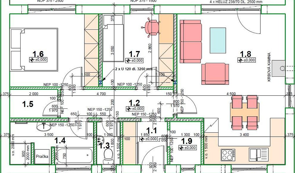 Prodej stavebního pozemku 283 m², Frenštát pod Radhoštěm – náhled fotky 8