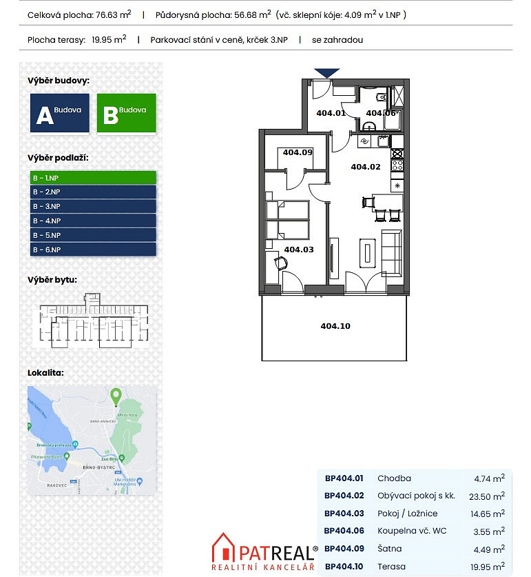 Prodej bytu 2+kk 143 m² — photo 2