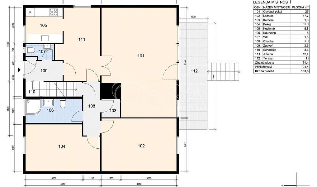 Prodej domu 258 m² s pozemkem 514 m², Praha – náhled fotky 7
