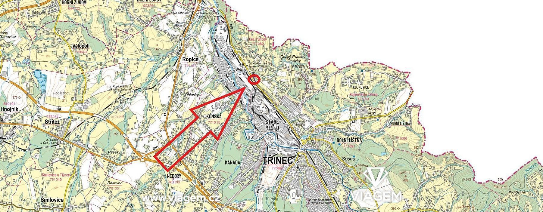 Prodej pole 546 m² – fotografie 4