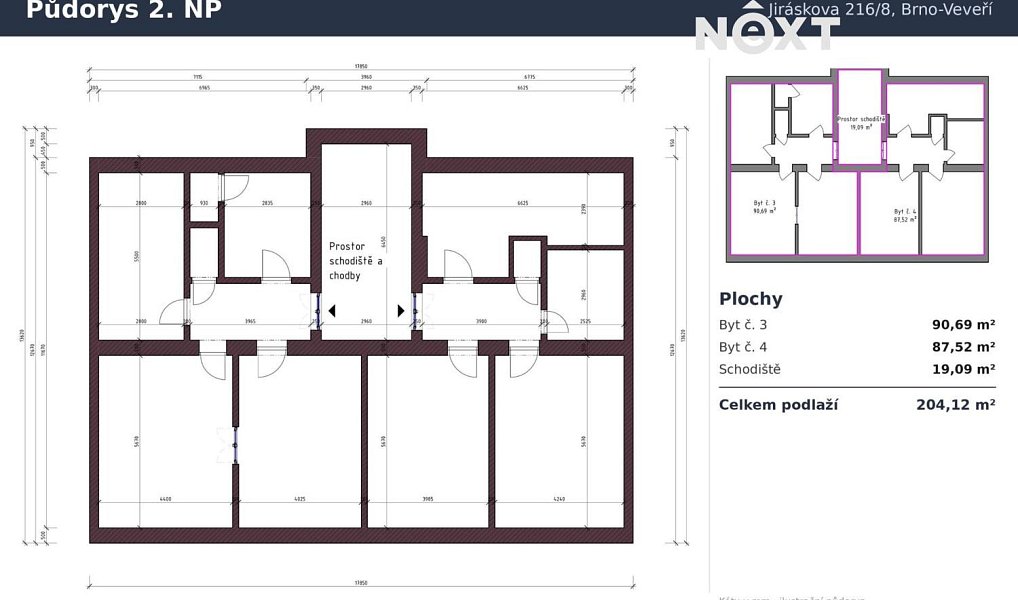 Prodej nájemního domu, činžáku 815 m², Brno – náhled fotky 11