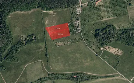 Prodej pole 7 400 m², Stříbrnice, okres Uherské Hradiště