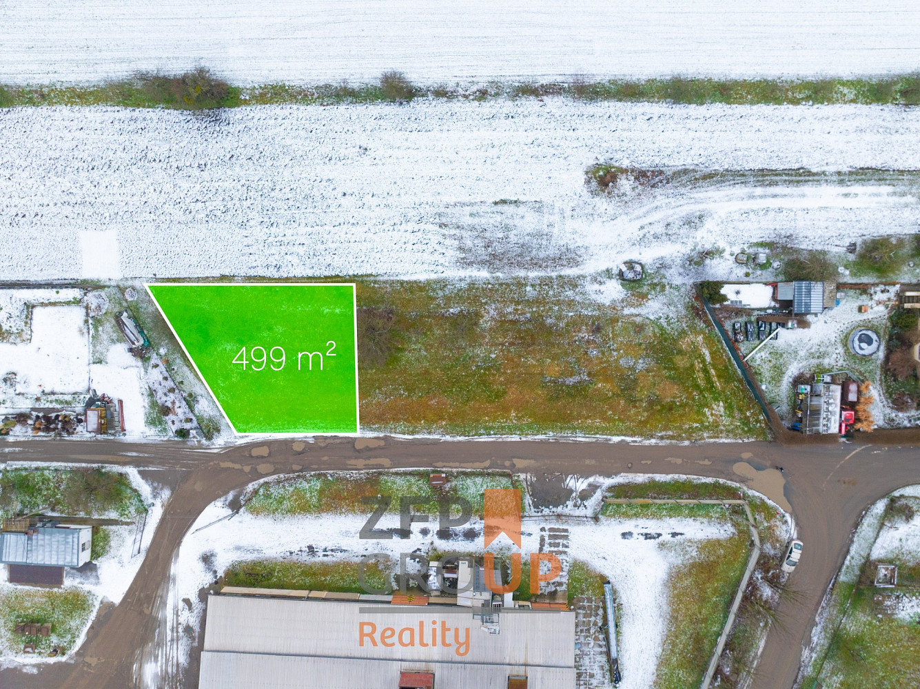Prodej stavebního pozemku 499 m²