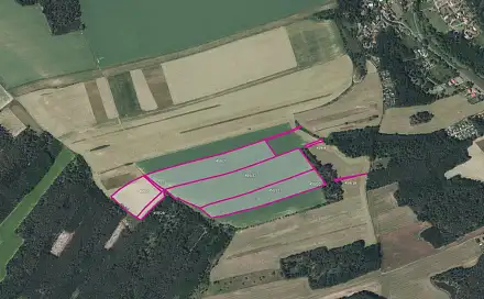 Prodej pole 152 320 m², Lhotka, okres Mělník