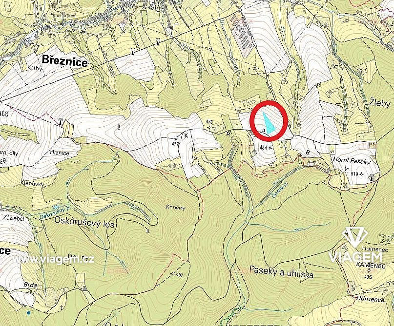 Prodej pole 1 422 m² – fotografie 3