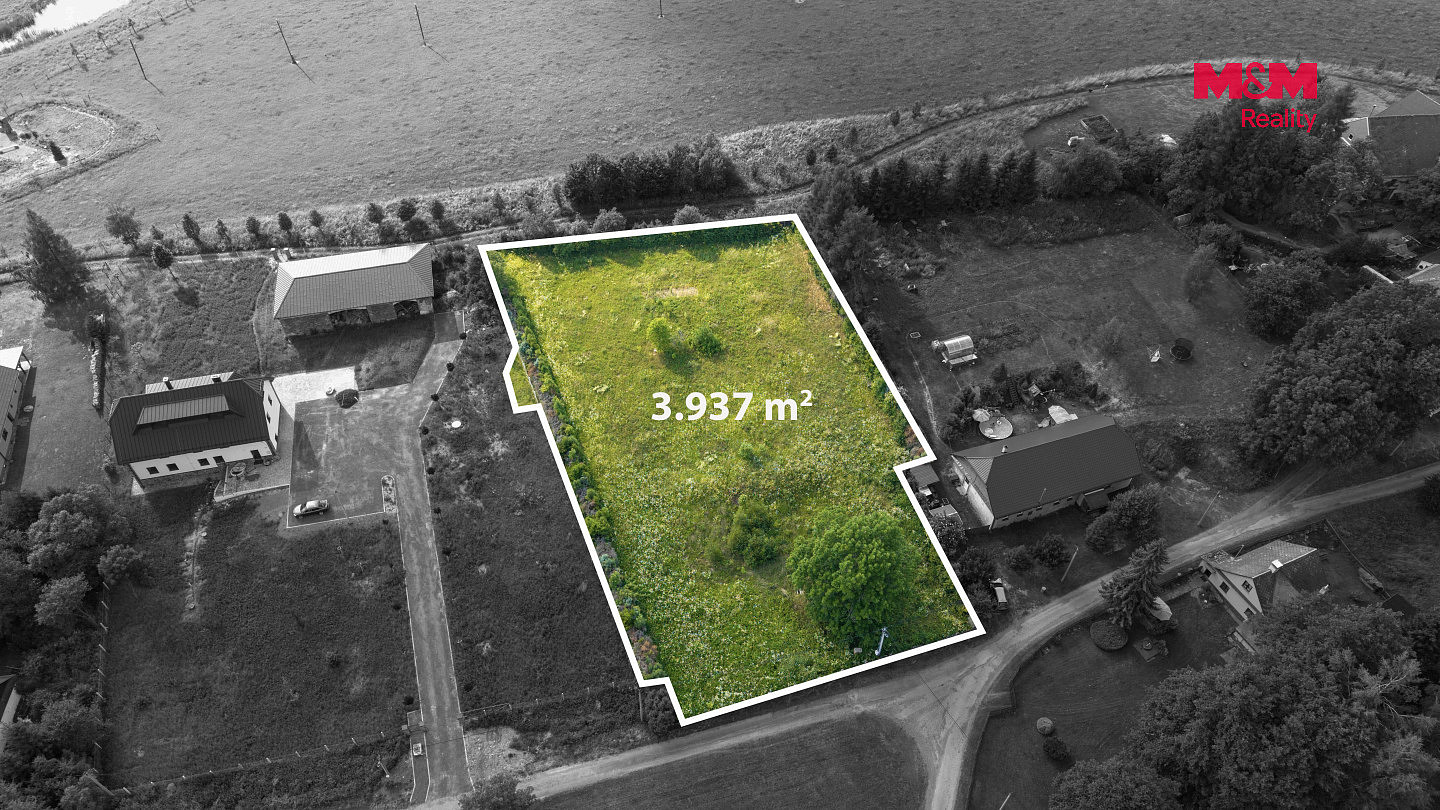 Prodej stavebního pozemku 3 937 m² — photo 4