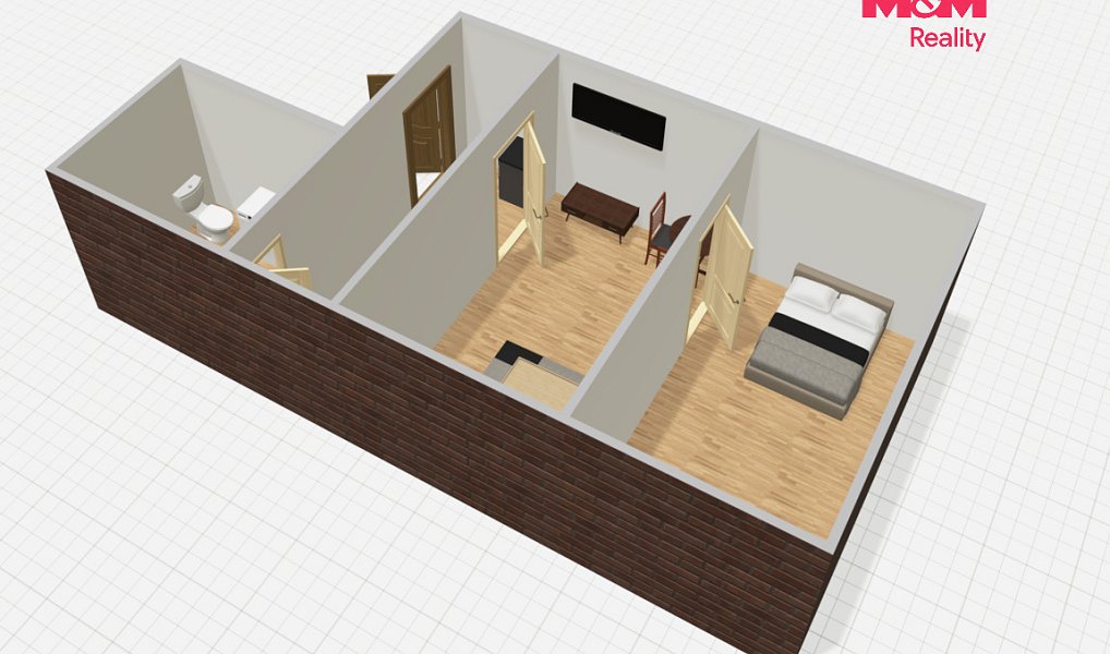 Prodej bytu 2+1 48 m², Havlíčkův Brod – náhled fotky 8