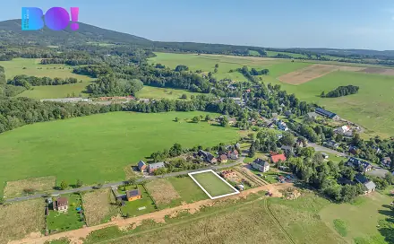 Prodej stavebního pozemku 1 506 m², Křižany, okres Liberec
