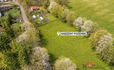Prodej stavebního pozemku 3 662 m², Milhostov, okres Cheb