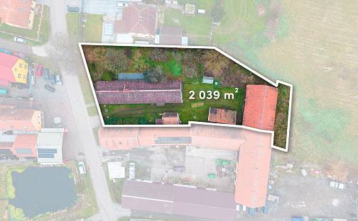 Prodej stavebního pozemku 2 039 m², Senecká, Zruč-Senec - Senec, okres Plzeň-sever