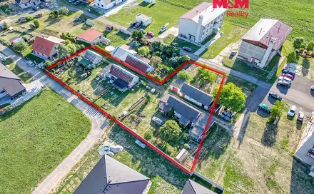 Prodej stavebního pozemku 2 023 m², Horní Poříčí, okres Strakonice