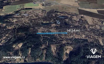 Prodej pole 4 711 m², Tábor
