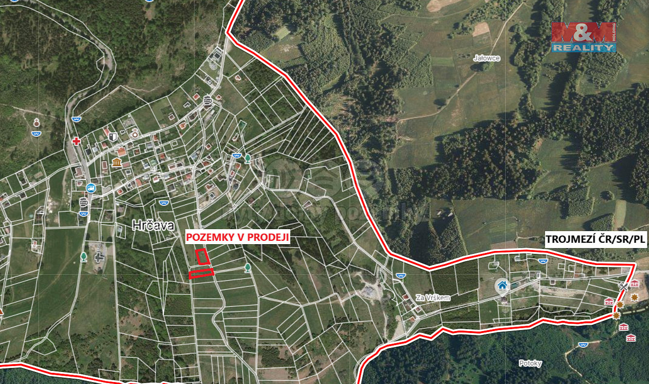 Prodej louky 1 463 m²