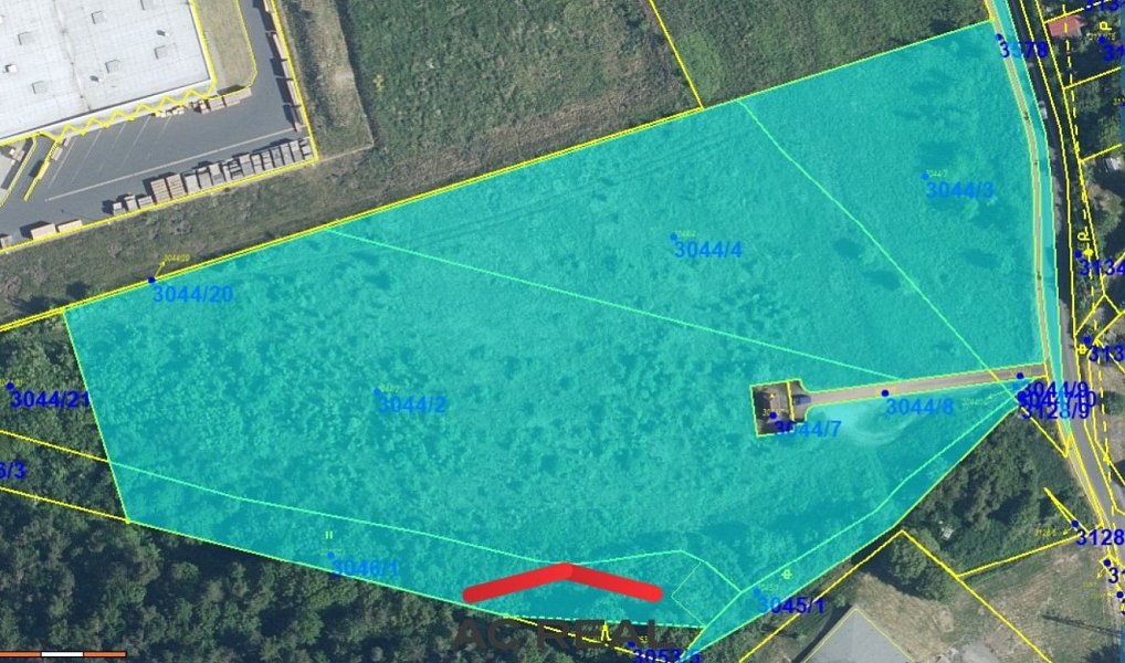 Prodej komerčního pozemku 21 910 m², Kadaň – náhled fotky 3