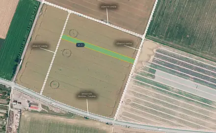 Prodej pole 3 990 m², Troubky, okres Přerov