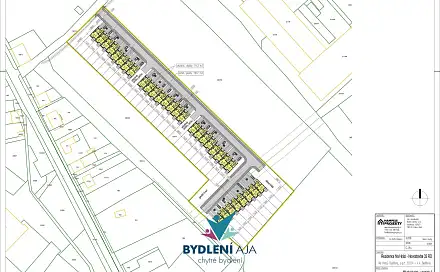 Prodej stavebního pozemku 16 000 m², Na hrázi, Bystřany, okres Teplice
