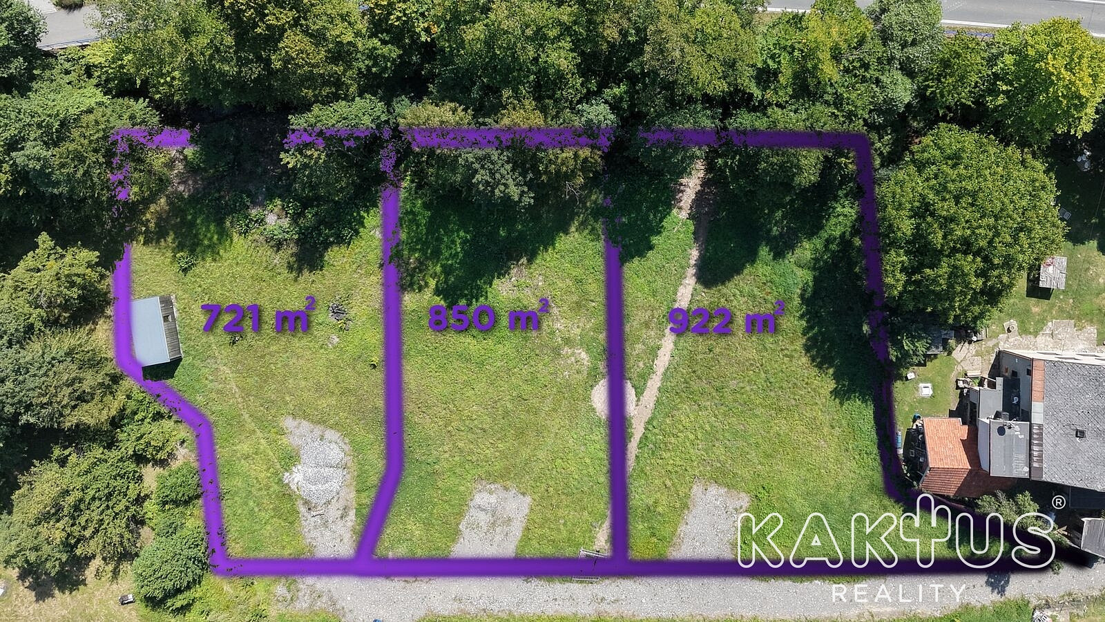 Prodej stavebního pozemku 2 493 m² – fotografie 4