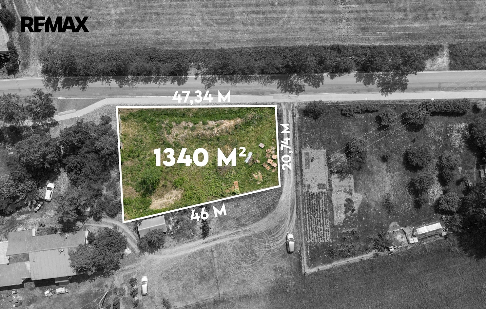 Prodej stavebního pozemku 1 340 m²