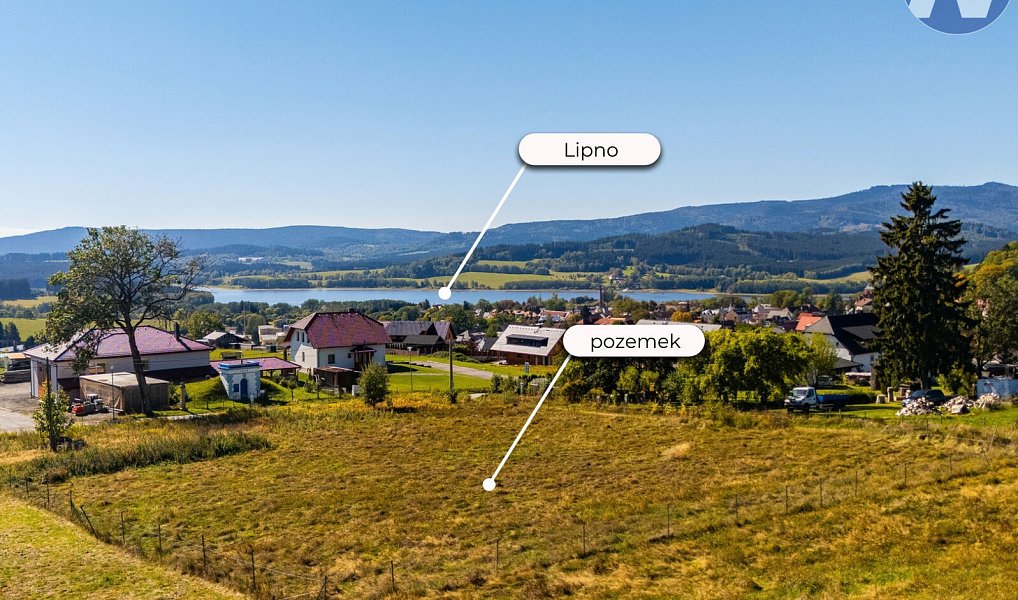 Prodej pozemku, 3307 m², Český Krumlov, Horní Planá