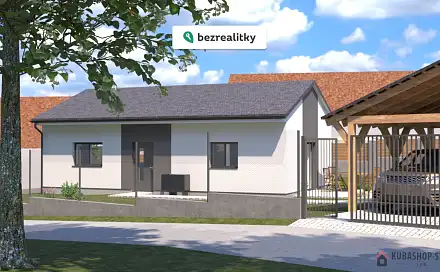 Prodej domu 77 m² s pozemkem 570 m², Pravonínská, Načeradec, okres Benešov