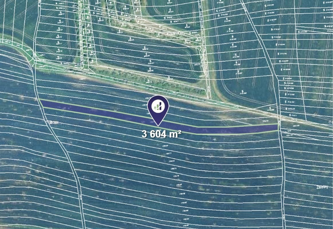 Prodej pole 3 604 m²