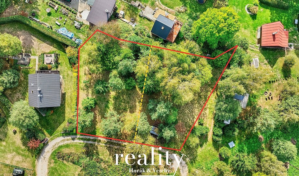 Prodej pozemku, 1354 m², Jihlava, Větrný Jeníkov
