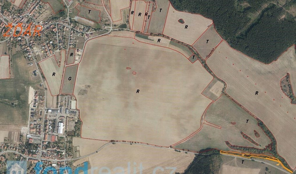 Prodej pole 7 270 m², Žďár – náhled fotky 6