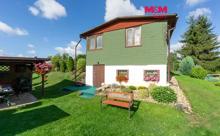 Prodej chaty/chalupy 50 m² s pozemkem 558 m², Kunětice, okres Pardubice