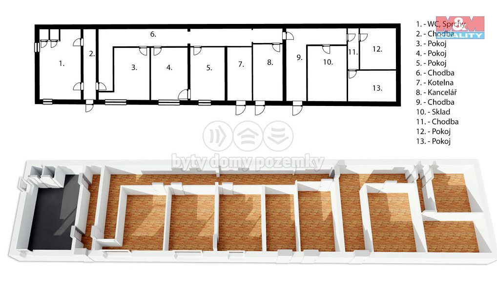 Prodej nájemního domu, činžáku 217 m², Čáslav – náhled fotky 16
