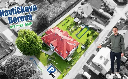 Pronájem bytu 2+kk 56 m², Drahotín, Havlíčkova Borová, okres Havlíčkův Brod