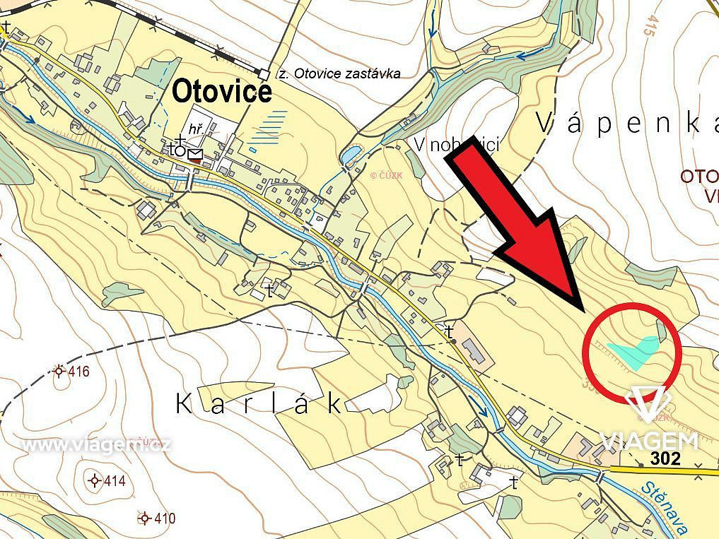 Prodej pole 1 683 m² – fotografie 2