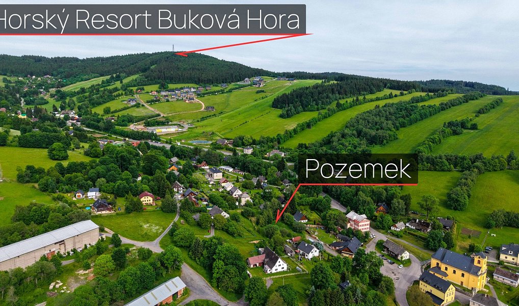 Prodej stavebního pozemku 549 m², Čenkovice – náhled fotky 2